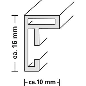 HAMA Рамка за снимки “Chiaro”, 21 x 29,7 см, DIN A4