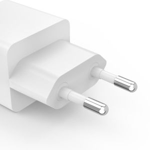 Hama Fast Charger, 1x USB-C, 1x USB-A, Mini Charger, PD, 45 W, white
