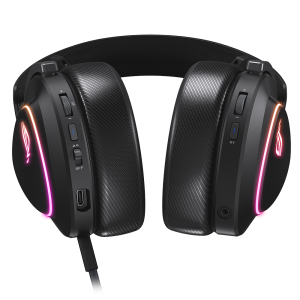 Геймърски безжични слушалки ASUS ROG Delta II - USB-C, Aura Sync RGB