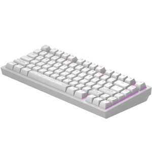 Gaming Mechanical Keyboard Dark Project ALU81A Terra Nostra White RGB