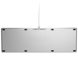 Gaming Mechanical keyboard Glorious GMMK 3 Pro 100% Silver - Fox Linear Switches