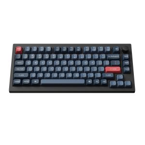 Механична клавиатура Keychron V1 MAX QMK 75% Carbon Black - Wireless
