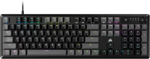 Геймърска механична клавиатура CORSAIR K70 Core RGB Corsair Linear Red Switch - Carbon Gray