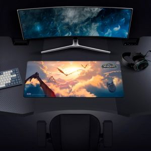 Геймърски пад World Of WarCraft Dragonflight - Clouds, XL