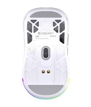 Геймърска безжична мишка ENDORFY LIV Onyx White