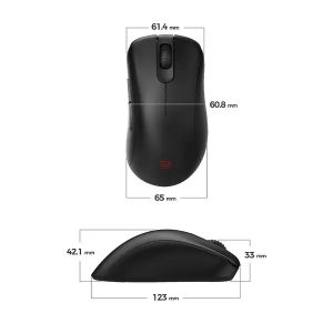 Геймърска безжична мишка ZOWIE EC2-DW 4K, Черен