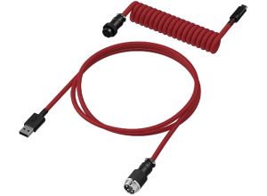 HyperX USB-C Coiled Cable Red-Black