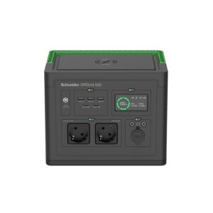 Преносима захранваща станция Schneider OffGrid Portable Power Station 500, 517Wh Lithium-ion, 2 Schuko, Sinewave