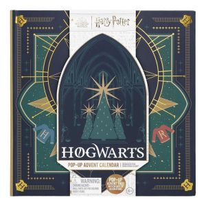 Календар Paladone: Harry Potter - Hogwarts Pop-Up Advent Calendar, PP13876HP