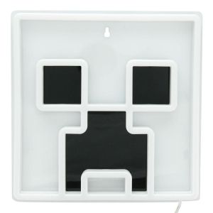 Лампа Paladone: Minecraft - Creeper Wall Mountable LED Neon Light, PP14020MCFVN