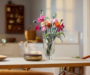 LEGO  Botanicals - Beautiful Pink Flower Bouquet , 10342