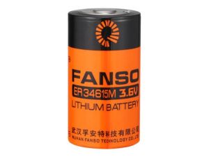 Литиево тионил батерия 3,6V  R20 13Ah ER34615M/S /STD /с пъпка/ FANSO