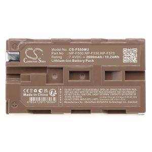 Батерия за камера NPF550MU LiIon 7.2V 2600mAh  Cameron Sino