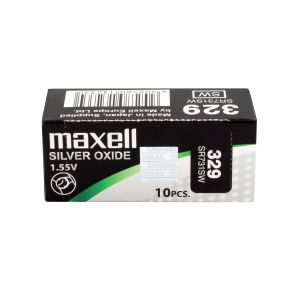 Бутонна батерия сребърна MAXELL SR731 SW / 329/, 1.55V