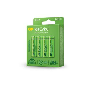 Акумулаторна Батерия GP  R6 AA 2600mAh NiMH 4 бр. 270AAHCE-EB4  GP