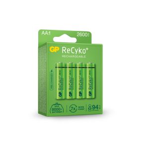 Акумулаторна Батерия GP  R6 AA 2600mAh NiMH 4 бр. 270AAHCE-EB4  GP