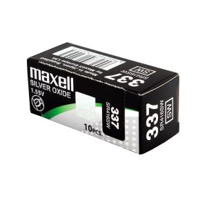 Бутонна батерия сребърна MAXELL SR416 SW 1.55V /337/   1.55V