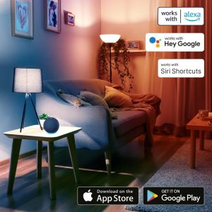 Hama "Glitter" WLAN LED Ceiling Light, &Oslash; 30 cm, 176604