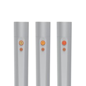 HAMA LED Фенер FL350-C, презареждащ се, алуминиев, 4 режима + SOS