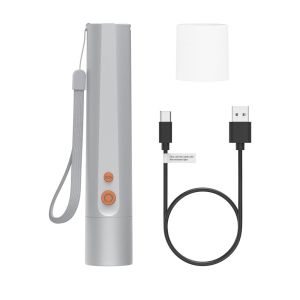 HAMA LED Фенер FL350-C, презареждащ се, алуминиев, 4 режима + SOS