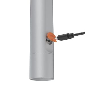 HAMA LED Фенер FL350-C, презареждащ се, алуминиев, 4 режима + SOS