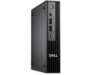 Настолен компютър Dell Pro Micro Plus QBM1250,Intel Core Ultra 7 265 (13 TOPS NPU, 20 cores, up to 5.3GHz), 16 GB: 1 x 16 GB, DDR5, up to 5600 MT/s, 512GB SSD TLC, Integrated Graphics, Wi-Fi 6E, Bulgarian Keyboard&Mouse, 180W, Ubuntu, 3Y PS