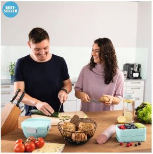 Кутия за обяд Xavax To Go, с прибори за хранене, 1700 мл, HAMA-181585