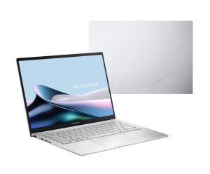 Лаптоп Asus Zenbook UX3405CA-PZ067X,Intel Ultra 9  285H 2.9 GHz (24MB Cache, up to 5.4 GHz, 16 cores, 16 Threads), 14.0 OLED WQXGA+(WQ+) 2880X1800 16:10 Bend+400nits, Touch , LPDDR5X 32GB ( 32GB LPDDR5X on board ),1TB  SSD G4, Windows 11 PRO, Foggy Silver