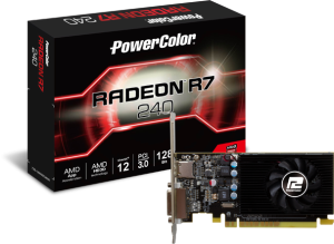 Graphic Card PowerColor AMD Radeon R7 240 4GB 128BIT GDDR5