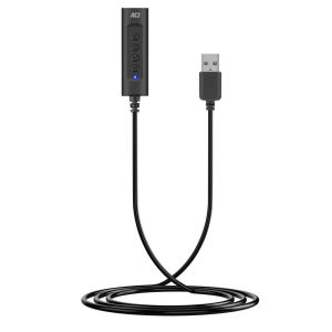Звукова карта Ewent AC9360, 2.0, USB, 3.5 mm, Черна
