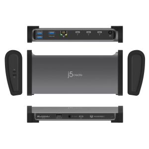 Докинг станция j5create JTD562, Thunderbolt 4, USB-C, 8K