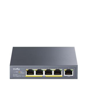Switch Cudy GS1005P, 5-Port Gigabit POE+ Switch with Uplink Ports