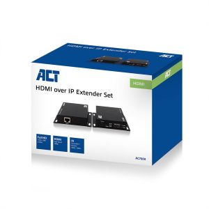 HDMI Extender (усилвател) ACT AC7850, 1080p @ 60Hz, 100 м, Комплект
