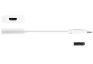 Адаптер j5create JDA154, DisplayPort мъжко - HDMI женско, 90 мм