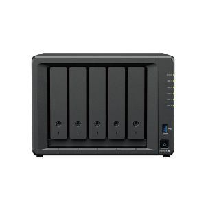 Мрежов сторидж Synology NAS DS1525+, за 5 диска, AMD Ryzen V1500B, 8GB DDR4 SODIMM