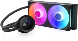 AIO Liquid Cooler NZXT Kraken Plus 240 RGB LCD Display - Black
