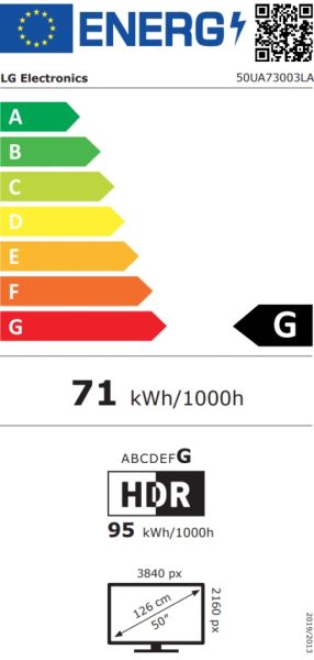 Телевизор LG 50UA73003LA, 50" 4K UltraHD TV 4K (3840x2160), DVB-T2/C/S2, webOS 25 Smart, ThinQ AI, a7 AI Processor, WiFi, HDR10 pro, HLG, ALLM/HGiG, 4K Upscaling, AI Sound pro, Multiple View, HDMI eARC, LAN, USB, Bluetooth, Google Cast, 2 Pole Stand, Blac