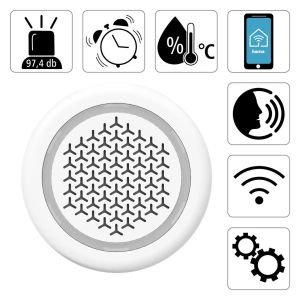 Smart Alarm Siren, 97.4 dB, HAMA-176590