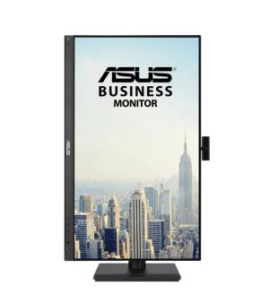 Монитор Asus BE279QFK Video Conferencing Monitor ,27", Full HD, IPS, 100Hz, Frameless, Full HD Webcam, Mic Array, Stereo Speakers, Height Adjustable, Ergonomic Design, HDMI, Eye Care, Low Blue Light, Flicker Free, Wall Mountable, Sustainability,Black