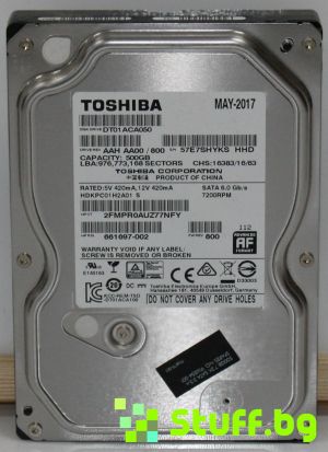 HDD 3.5" 500GB WD, Toshiba, Seagate
