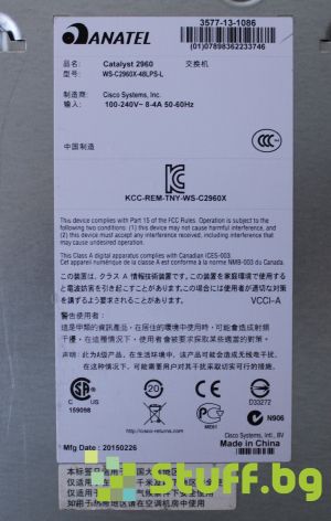 Cisco Catalyst 2960X