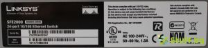 Linksys SFE2000