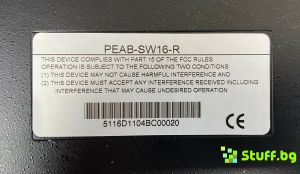 Peabird PEAB-SW16-R