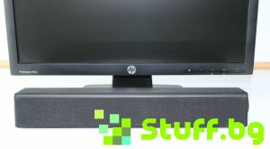 HP ProDisplay P202+Soundbar CREATIVE Stage SE Mini