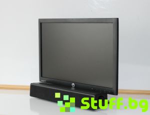HP ProDisplay P202+Soundbar CREATIVE Stage SE Mini
