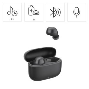Hama “Freedom Buddy II” Bluetooth® Headphones, TWS, Earbuds, Voice Control, blk