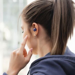 HAMA Блутут слушалки "Freedom Buddy II", True Wireless, Лилав