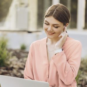 HAMA Блутут слушалки "Freedom Buddy II", True Wireless, Розов