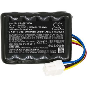 Батерия Cameron Sino, За косачка робот FERREX 800m2 2021, Landxcape LX790, 791,795 LA0001,LA0002  20V 2500mAh Cameron Sino