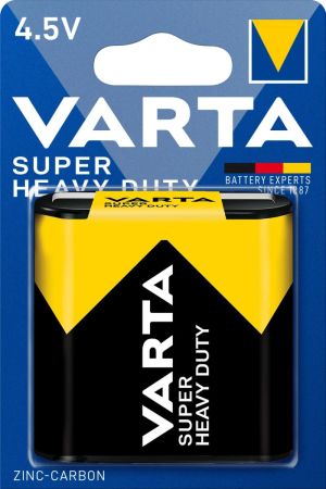 Цинк карбонова батерия  3R12 /1 бр. в опаковка/ блистер  4.5V  VARTA